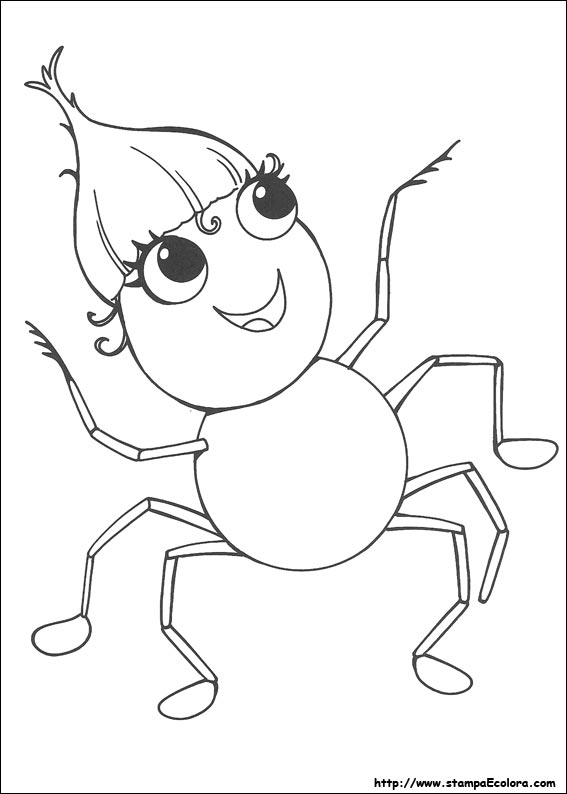 Disegni Miss Spider